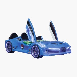 Luxury Race Car Bed Blue Design For Little Champs