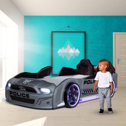 Children's Racing Car Night Bed for Boys and Girls...