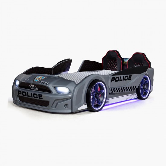 Children's Racing Car Night Bed for Boys and Girls 