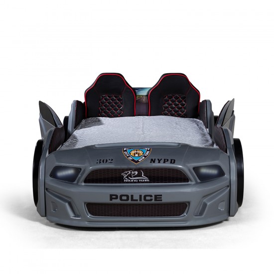 Children's Racing Car Night Bed for Boys and Girls 