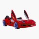 Children's Novelty Thunder Race Car Beds with Head Lights and Sounds